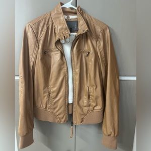 CI Sono Sherpa Lined Vegan Leather Jacket